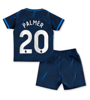 Chelsea Cole Palmer #20 Replika Babytøj Udebanesæt Børn 2023-24 Kortærmet (+ Korte bukser)